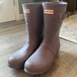 Hunter rain boots